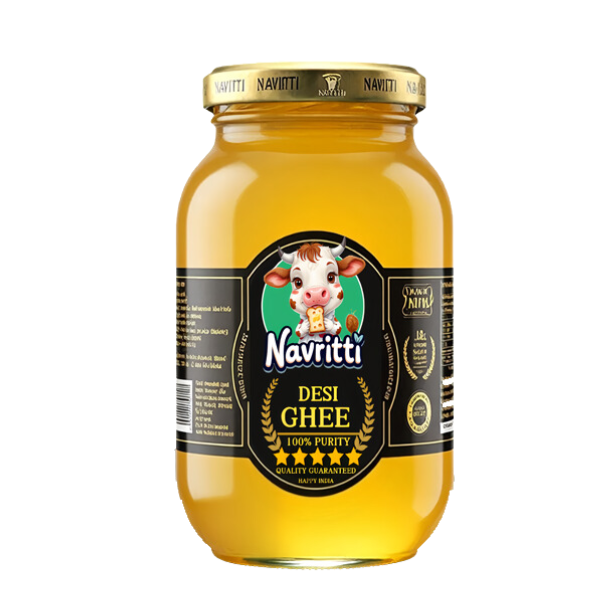 Natural Desi Ghee - 5000gm (Cow & Buffalo Milk)
