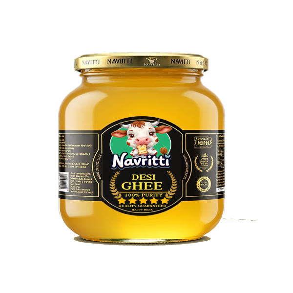 Natural Desi Ghee - 350gm (Cow & Buffalo Milk)